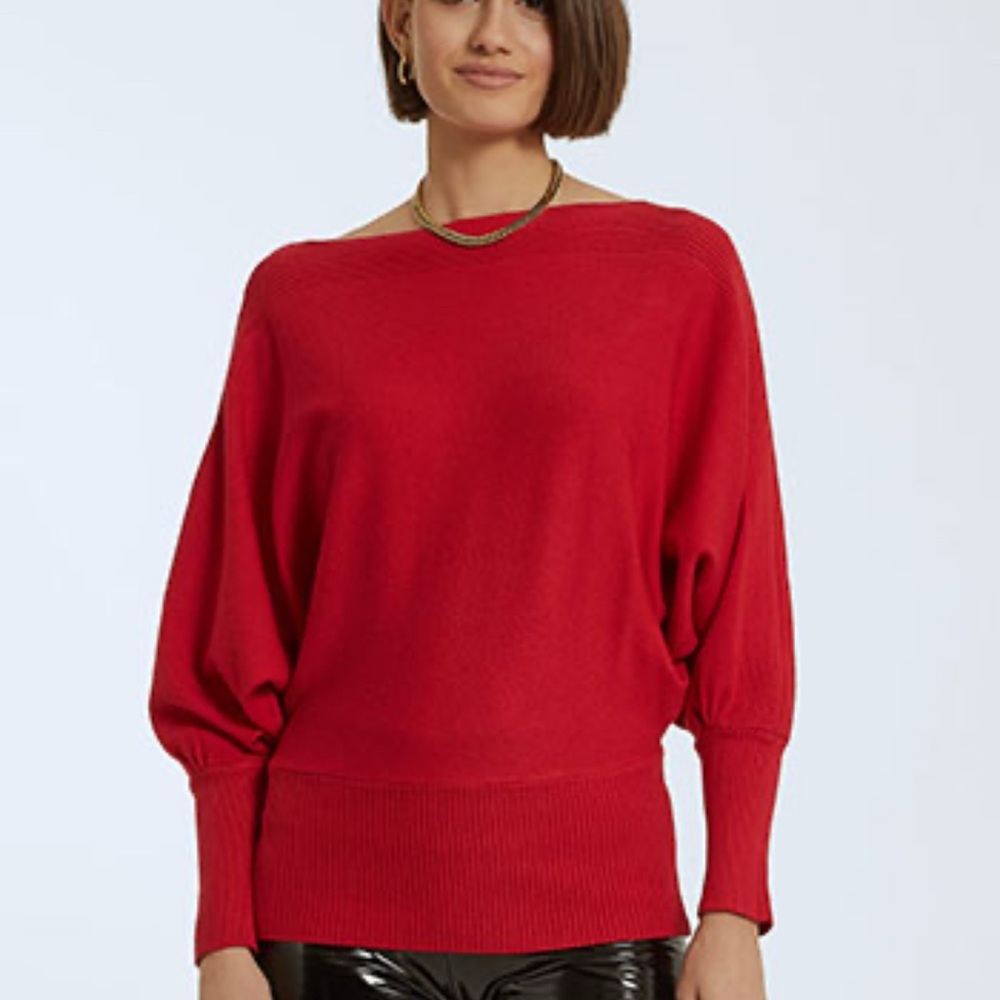 22” ptp Women's Red Sweater